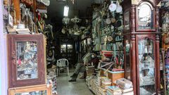 سوق الزاوية بمدينة غزة