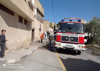 وفاة أم وأطفالها الثلاثة في قرية صرة غرب نابلس إثر حريق في المنزل نجم عن تماس كهربائي