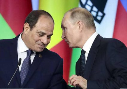 السيسي وبوتين يتوافقان على استئناف حركة الطيران بين البلدين