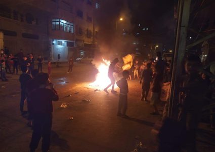 غزة تخرج في مظاهرات لليوم الثاني على التوالي رفضا لانتهاكات الاحتلال في القدس