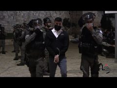 الاحتلال يعتدي على المقدسيين في باب العامود وباب الساهرة