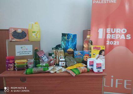 جمعية أنصار الانسان تساهم في تعزيز صمود المواطن الفلسطيني