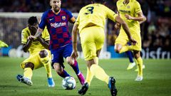 برشلونة يهزم فياريال ويرتقي لوصافة الليجا