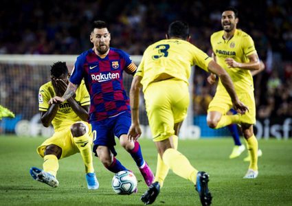 برشلونة يهزم فياريال ويرتقي لوصافة الليجا