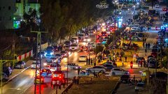 منطقة شارع الديشة بمدينة طولكرم خلال شهر رمضان المبارك