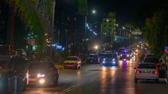 منطقة شارع الديشة بمدينة طولكرم في ليالي شهر رمضان المبارك