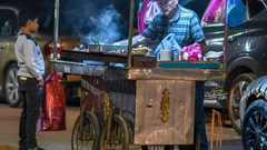 منطقة شارع الديشة بمدينة طولكرم خلال شهر رمضان المبارك