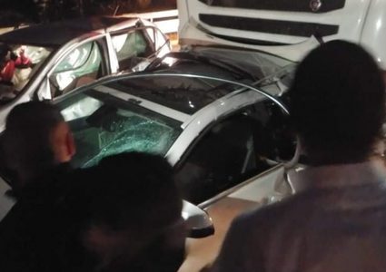 مصرع شابين من كفر كنا بحادث طرق قرب الزرازير