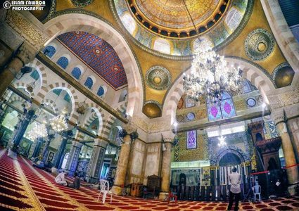 يا قبة الصخرة فما أحلاها... ولسوف يبقى في الزمان علاها