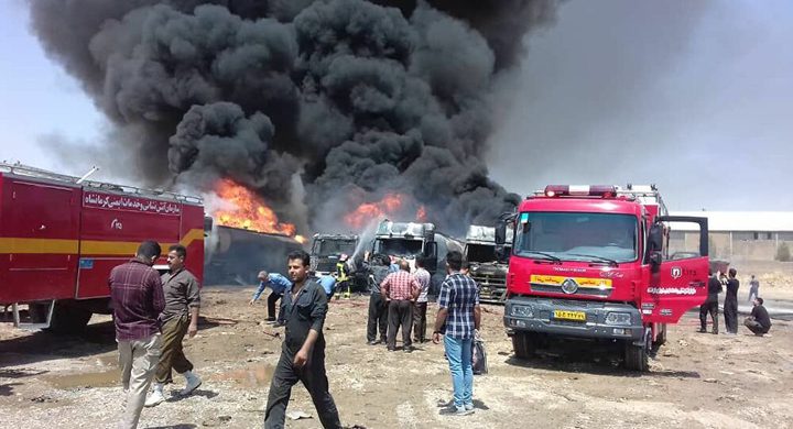 انفجار في مصنع كيماويات بإيران