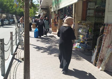 جانب من أجواء مدينة الخليل خلال شهر رمضان المبارك