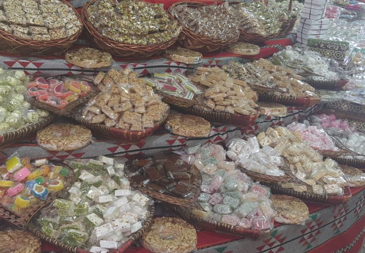 أسواق مدينة نابلس قبيل عيد الفطر