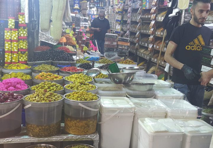 أسواق مدينة نابلس قبيل عيد الفطر