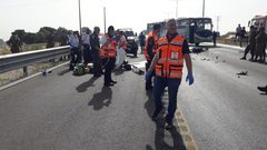 مصرع شاب بحادث طرق عند مفترق "بيت ليد"