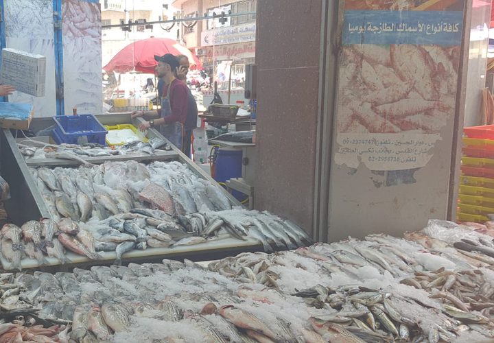 أسواق مدينة نابلس قبيل عيد الفطر