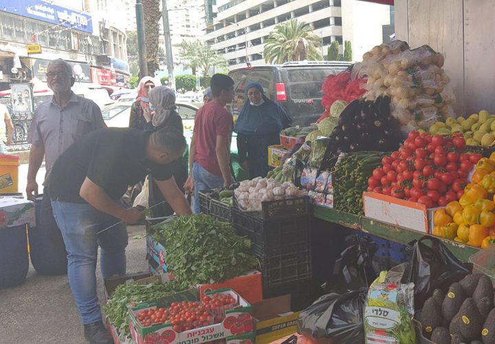 أسواق مدينة نابلس قبيل عيد الفطر