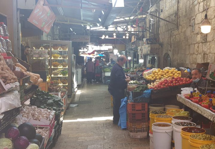 أسواق مدينة نابلس قبيل عيد الفطر
