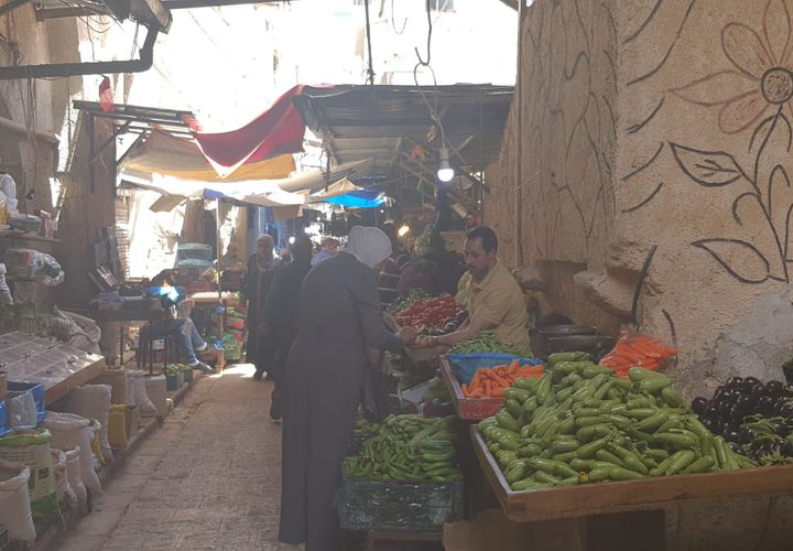 أسواق مدينة نابلس قبيل عيد الفطر
