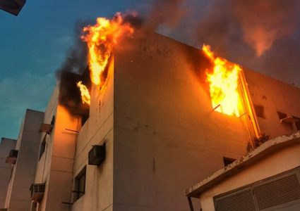 وفاة ثمانية فلسطينيين بحريق في مدينة جدة