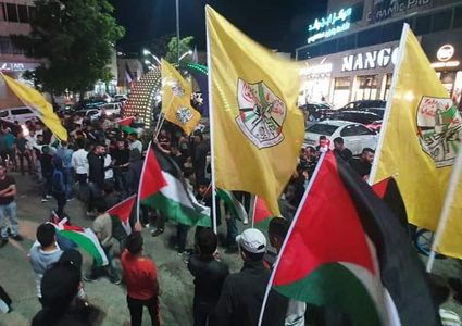 مسيرة جماهيرية في الخليل نصرة للقدس