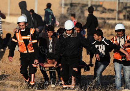 إصابة مواطن بنيران قوات الاحتلال شرق محافظة خان يونس