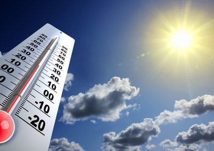 ارتفاع على درجات الحرارة لتصبح أعلى من معدلها بـ 11 درجة