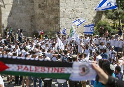 تغطية مباشرة لأحداث القدس تزامنا مع مسيرة المستوطنين الاستفزازية