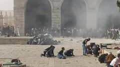 وصول نحو 150 اصابة لمستشفى المقاصد منذ الصباح