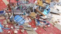 دمار كبير بعد اقتحام قوات الاحتلال للمسجد الأقصى