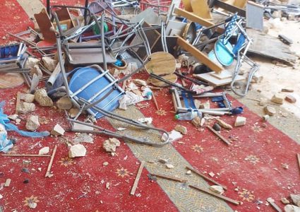 دمار كبير بعد اقتحام قوات الاحتلال للمسجد الأقصى