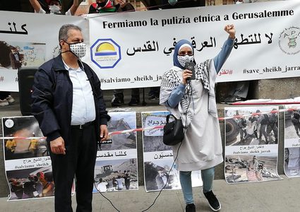 الاحتجاج الأوروبي على اعتداءات الاحتلال والمستوطنين في القدس