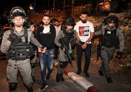 مسيرة في جنين دعما وإسنادا للقدس وأهالي حي الشيخ جراح