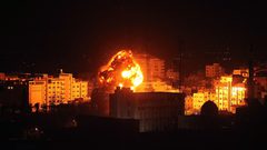 اضرارا بممتلكات المواطن جراء قصف الاحتلال مواقع عدة بغزة