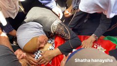 تشييع جثمان الشهيد الطفل الشهيد أبو عرة في عقابا