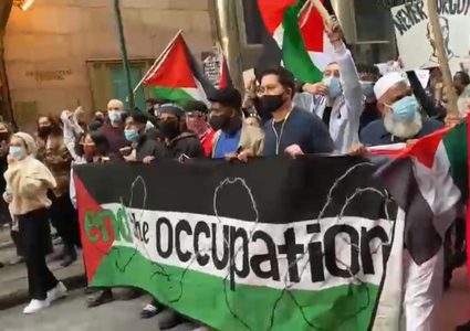 الجاليات الفلسطينية والعربية تندد بعدوان الاحتلال على شعبنا