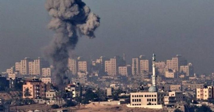 الاحتلال يطلق غازات سامة صوب أبراج الشيخ زايد ببيت لاهيا