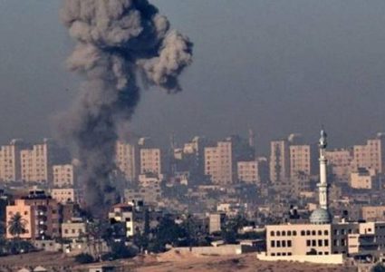 الاحتلال يطلق غازات سامة صوب أبراج الشيخ زايد ببيت لاهيا