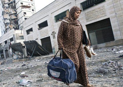 نزوح قسري لعدد كبير من العائلات شمال بيت لاهيا وبيت حانون