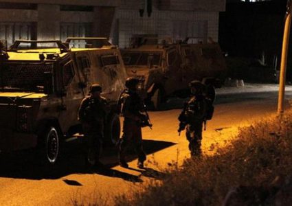 قوات الاحتلال تقتحم منزل الشهيد محمد النجار في نابلس