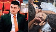 تشييع جثمان الشهيد عيسى برهم في بيتا جنوب نابلس