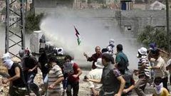 الاحتلال يقمع جماهيرية شمال البيرة