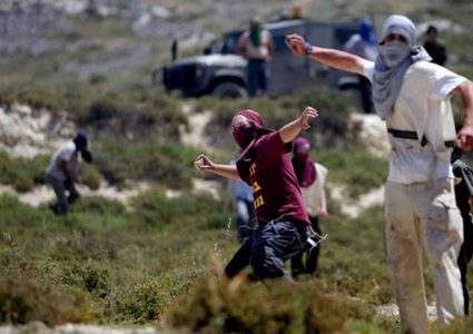 نابلس: أهالي سبسطية يتصدون لهجوم مستوطنين