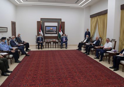 الرئيس يترأس اجتماعا لمتابعة استمرار عدوان الاحتلال على شعبنا