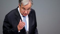 غوتيريش يدين استهداف المدنيين في قطاع غزة