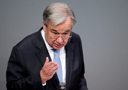 غوتيريش يدين استهداف المدنيين في قطاع غزة