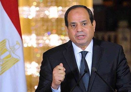 السيسي يؤكد على ضرورة وقف العدوان على الشعب الفلسطيني