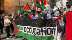مسيرات غير مسبوقة تعُم الشوارع الأميركية تنديدا بالعدوان الإسرائي