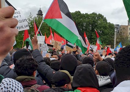 مظاهرات في اندونيسيا تضامنا مع شعبنا الفلسطيني