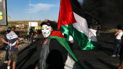 قمع مسيرة سلمية في قلقيلية منددة بعدوان الاحتلال