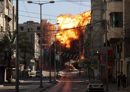 برنامج الأغذية العالمي يحذر من خطورة العدوان الذي يعترض له القطاع